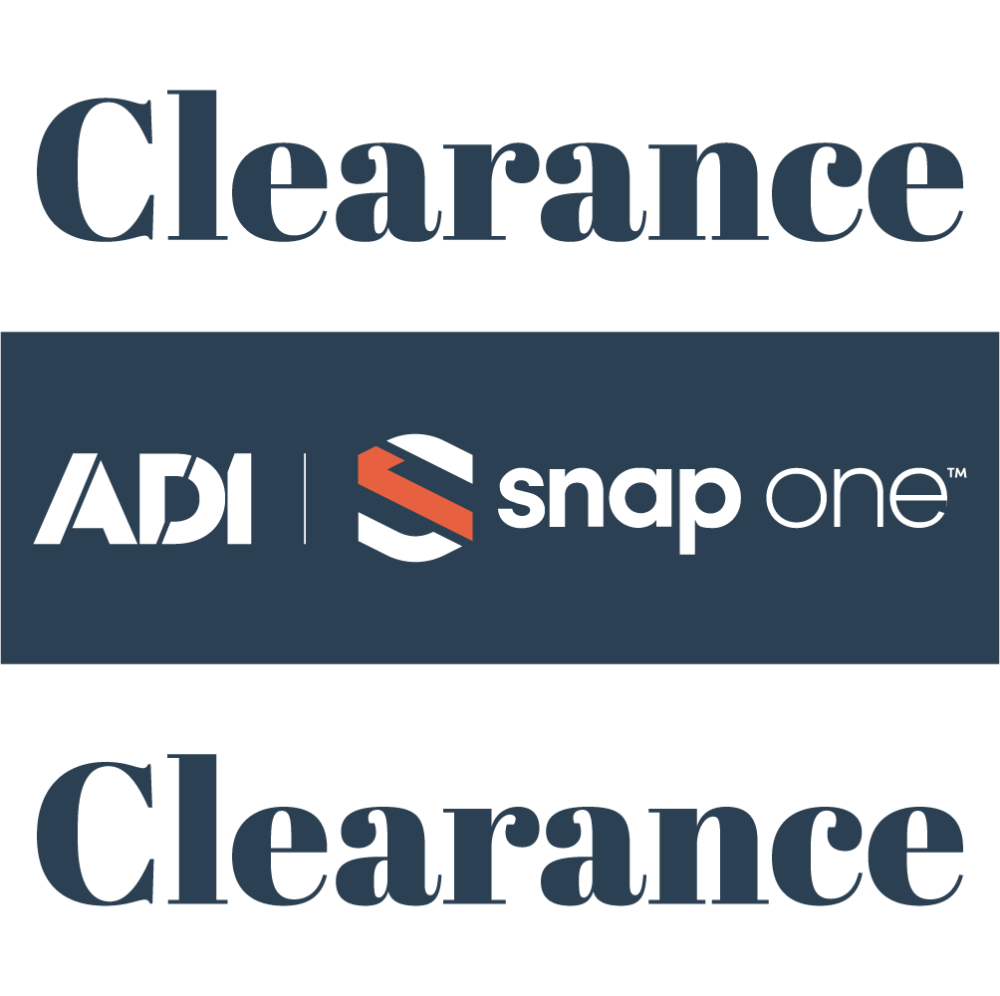 ADI-Snap One Clearance